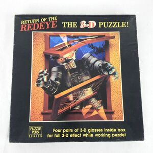 Springbok 500pc Return of The Redeye The 3D Jigsaw Puzzle‎ Complete with Glasses